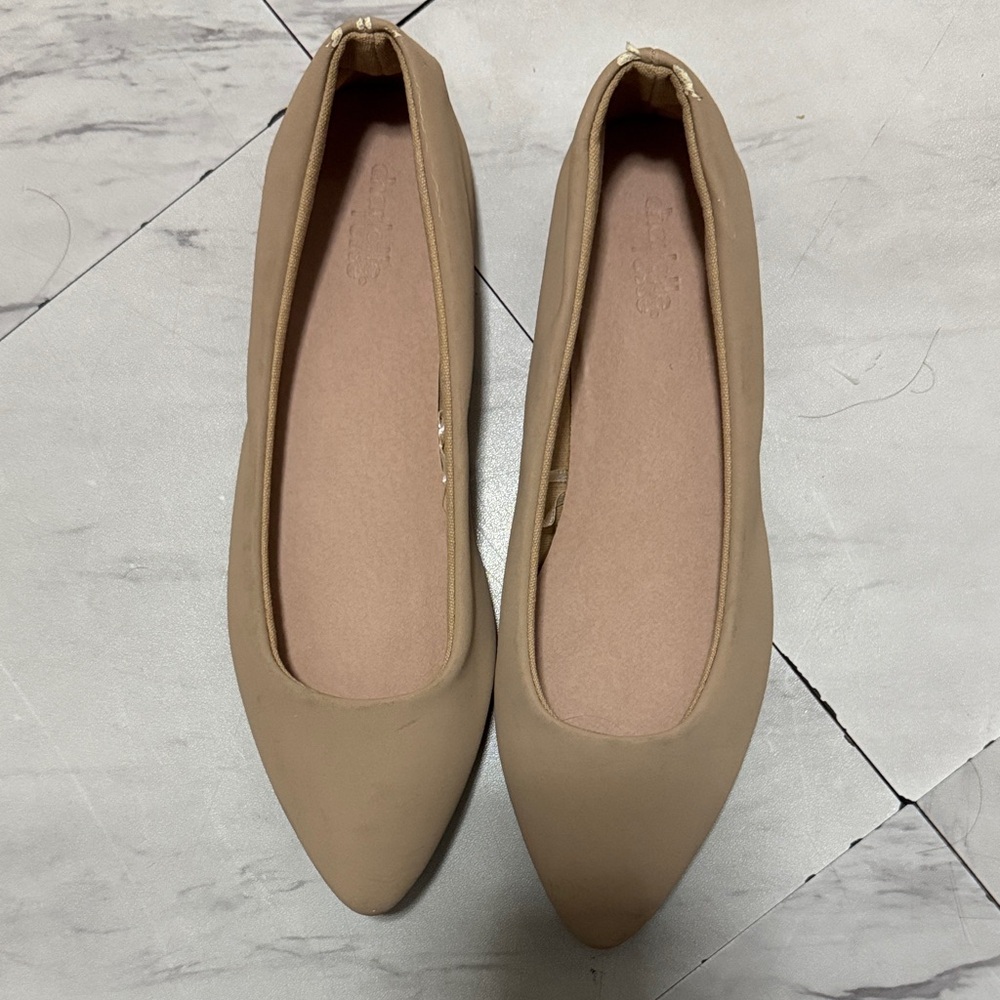 Charlotte Russe Beige Women's Flats